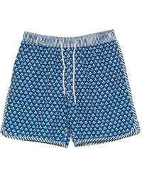 MC2 Saint Barth - Lighting Floral-Print Drawstring Swim Shorts - Lyst