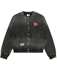 Aape By A Bathing Ape - Patch Button Bomber Jacket - Lyst