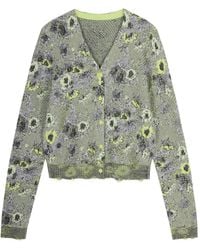 JNBY - V-Neck Cardigan - Lyst