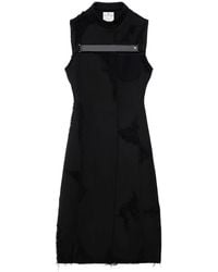 Courreges - Sleeveless Virgin-Wool Coat - Lyst