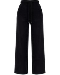 Max Mara - Drawstring Wide-Leg Trousers - Lyst