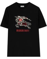 Burberry - Heart Knight Cotton T-Shirt - Lyst