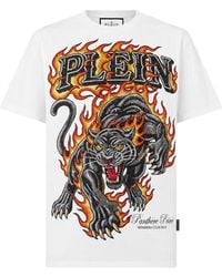 Philipp Plein - Round-Neck T-Shirt Urban Jungle Stones - Lyst