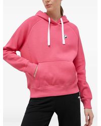 Fila - Logo-Patch Hoodie - Lyst