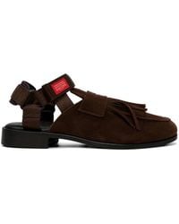 BED j.w. FORD - Loafer-Style Leather Sandals - Lyst