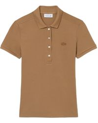 Lacoste - Logo-Patch Short-Sleeve Polo Shirt - Lyst