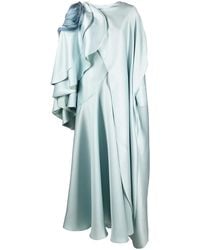 Gaby Charbachy - Draped Cape-Style Gown - Lyst