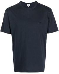 Woolrich Logo T-Shirt in Blue for Men | Lyst Canada
