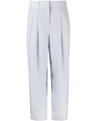 Giorgio Armani - Tapered-Hose Aus Seide - Lyst