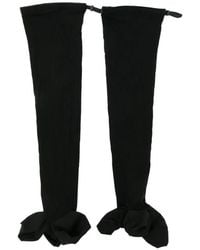 Yohji Yamamoto - Box-Detail Leg Warmers - Lyst