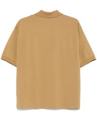 AURALEE Pima Cotton Heavy Pique Polo in Natural for Men | Lyst