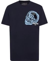 Philipp Plein - Camiseta con cuello redondo y estampado Skull - Lyst