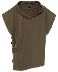 GDeL by gaze de lin - Top Smanicato Con Cappuccio - Lyst
