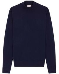 Fursac - Mock-Neck Wool Sweater - Lyst