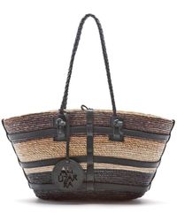 Altuzarra - Watermill Raffia Tote Bag - Lyst