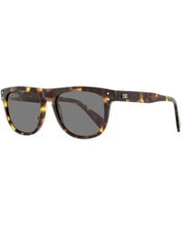 Ferragamo Eyewear - Lunettes De Soleil Gancini À Monture Carrée - Lyst