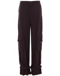 Liu Jo - Lace Flared Trousers - Lyst