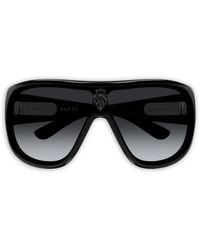 Gucci - Mask Oversized-Frame Sunglasses - Lyst