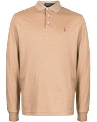 Polo Ralph Lauren - Polo Pony Long-sleeve Cotton Polo Shirt - Lyst