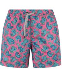 FOUR FASHIONED FRIENDS - Paisley-Print Swim Shorts - Lyst