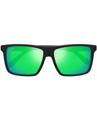 Maui Jim - Mamalu Bay Square-Frame Sunglasses - Lyst