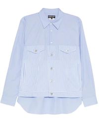 Comme des Garçons - Chemise À Empiècements Rayés - Lyst