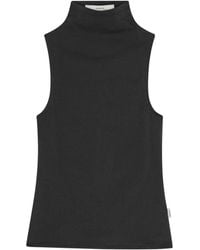Remain - Mouwloos T-Shirt Met Hoge Hals - Lyst