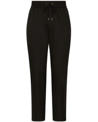 Dolce & Gabbana - Logo-Plaque Track Pants - Lyst
