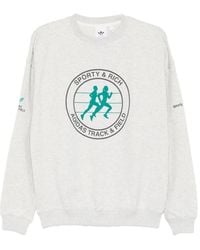 adidas - X Sporty & Rich Logo Sweatshirt - Lyst