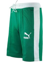 PUMA - Pintuck Archive T7 Track Shorts - Lyst