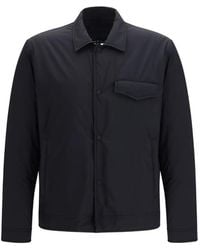Herno - Button-Down Pocket-Detail Shirt Jacket - Lyst
