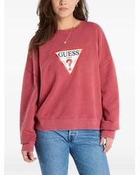 Guess - Sweater Met Logoprint - Lyst