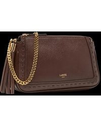 Lancel - Premier Flirt Tassel-Detail Whipstitch-Trim Clutch Bag - Lyst