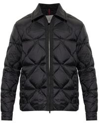 Moncler - Plumífero Con Botones - Lyst