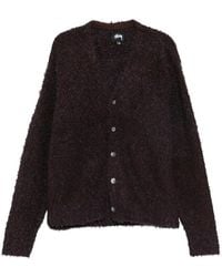 Stussy - Cardigan En Maille - Lyst