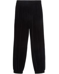 Valentino Garavani - Pantalones de chándal con parche del logo - Lyst