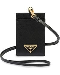 Prada - Mini-Tasche Mit Logo-Schild - Lyst