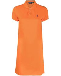 Polo Ralph Lauren - Polo Pony Short-Sleeved Dress - Lyst