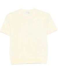 Maison Kitsuné - Logo-Patch T-Shirt - Lyst