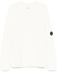 C.P. Company - Sea Island Lens-Detail Sweater - Lyst