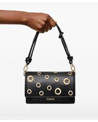 Tous - Eyelet-Detail Satchel Bag - Lyst