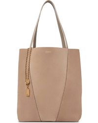 Chloé - Spin Tote Bag mit Kettendetail - Lyst