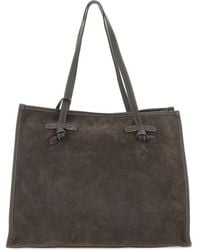 MARCELLA CLUB - Suede Tote Bag - Lyst