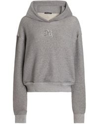 Dolce & Gabbana - Fleece Hoodie With Embroidery - Lyst