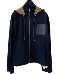 Loewe - Hooded Leather-patch Jacket - Lyst