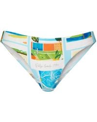 Seafolly - Patterned Hipster Bikini - Lyst