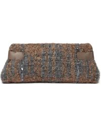 Brunello Cucinelli - Essence Sequin-Embellished Clutch Bag - Lyst