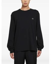 Valentino Garavani - Vlogo Long-Sleeve T-Shirt - Lyst