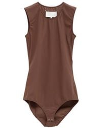 Maison Margiela - Sleeveless Bodysuit - Lyst