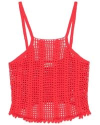TERRY PUESTO - Crochet Top - Lyst